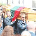 Tel&scaron;iai palydi žuvusį pareigūną Liudą &Scaron;imkų į paskutinę kelionę