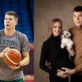 Rokas Giedraitis su žmona Aušra Giedraitiene