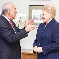 Angelas Gurria ir Dalia Grybauskaitė