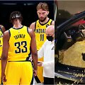 &bdquo;Pacers&ldquo; krep&scaron;ininkai nepaklusniam naujokui atsilygino pilnu automobiliu spragėsių
