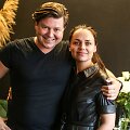 Sandra Bogdanova Sakalauskienė kartu su vyru Rapolu