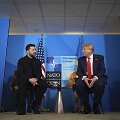 Volodymyras Zelenskis ir Donaldas Trumpas
