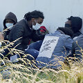 Laman&scaron;o sąsiaurį per vieną dieną kirto rekordi&scaron;kai daug migrantų &ndash; 430