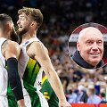 Domantas Sabonis ir Jonas Valančiūnas įvertino Lietuvos rinktinės situaciją ir Rimą Kurtinaitį