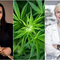Psichologė-psichiatrė Aina Adomaitytė (kairėje) ir klinikinės toksikologijos gydytoja Gabija Mikulevičienė