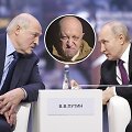 Aliaksandras Luka&scaron;enka, Jevgenijus Prigožinas ir Vladimiras Putinas