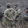 Ukrainiečių kariai Donbase