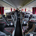 &bdquo;Lux Express&ldquo; atskleidė tyrimo, ar keleiviai segi saugos diržus autobusuose, rezultatus