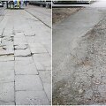 Itin nusidėvėjęs Savanorių prospekto Kaune &scaron;aligatvis