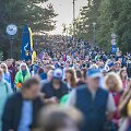 Poilsiautojų minia J.Basanavičiaus g. Palangoje