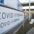 Covid-19 patikros punktas Vilniaus oro uoste