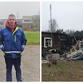 Andrius Vy&scaron;niauskas ir gaisro padariniai