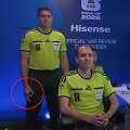 Shauno Evanso gestas tiesioginės transliacijos metu