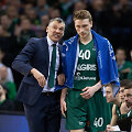 &Scaron;arūnas Jasikevičius ir Marius Grigonis