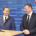 Aurelijus Veryga ir Saulius Skvernelis