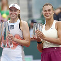 Jelena Rybakina ir Aryna Sabalenka