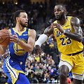 Stephenas Curry ir LeBronas Jamesas