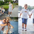 Erika ir Merūnas Vitulskiai su vaikais