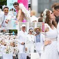 Vilniuje de&scaron;imtą kartą surengta &bdquo;Le Diner en Blanc&ldquo; vakarienė