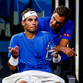 Rafaelis Nadalis ir Rogeris Federeris &bdquo;Laver Cup&ldquo; turnyre 2019 metais