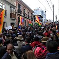 Paskelbus apie L.F.Camacho įkalinimą Bolivijos žmonės i&scaron;ėjo į gatves protestuoti