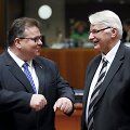 Lietuvos užsienio reikalų ministras Linas Linkevičius ir Lenkijos diplomatijos vadovas Witoldas Waszczykowskis