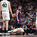 Domantas Sabonis ir Jasonas Tatumas