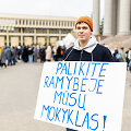 Mitingas tautinių mažumų mokykloms apginti