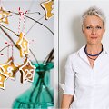Nida Degutienė ir jos gamintas imbierinis advento kalendorius