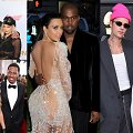 Fergie ir Joshas Duhamelis, Mariah Carey ir Nickas Cannonas, Kanye Westas ir Kim Kardashian, Justinas Bieberis ir Hailey Bieber