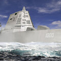 Moderniausias amerikiečių eskadrinis minininkas &bdquo;USS Zumwalt&ldquo; &ndash; nematomas radarams