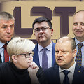 Ingrida &Scaron;imonytė, Kęstutis Vilkauskas, Vytautas Sinica, Saulius Skvernelis ir Aurelijus Veryga