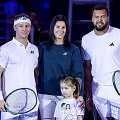 Ričardas Berankis, Lina Berankytė - Astrauskienė, Jo - Wilfredas Tsonga