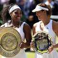 Serena Williams ir Garbine Muguruza