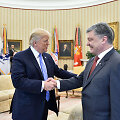 Donaldas Trumpas ir Petro Poro&scaron;enka