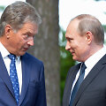 Sauli Niinisto ir Vladimiras Putinas
