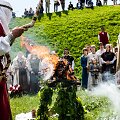 Naujosios Romuvos krivės, Inijos Trinkūnienės, į&scaron;ventinimas ant Gedimino kalno
