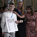 Paryžiaus merė Anne Hidalgo apdovanojo Ukrainos olimpiečius