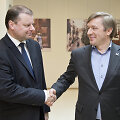 Saulius Skvernelis ir Ramūnas Karbauskis