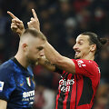 Zlatanas Ibrahimovičius ir jo atstovaujamas &bdquo;Milan&ldquo; sužaidė 1:1 su Milano &bdquo;Inter&ldquo;.