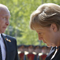 Angela Merkel vie&scaron;i Maskvoje