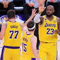 Luka Dončičius, Austinas Reavesas ir LeBronas Jamesas