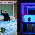 Gražina Baik&scaron;tytė ir jos &scaron;venti&scaron;kai papuo&scaron;tas balkonas