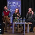 L.Katkus (kairėje) &bdquo;Šetenių skaitymai&ldquo;