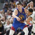 Nikola Jokičius ir Giannis Antetokounmpo