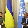 Jungtinių Tautų vadovo A.Guterreso ir Ukrainos lyderio V.Zelenskio susitikimas rugpjūtį