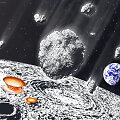 Sudėtingų gyvybės formų vystymosi pradžioje Žemę ir Mėnulį siaubė toks asteroidų lietus, kad &bdquo;dinozaurų žudikas&ldquo; prie&scaron; juos buvo tik smulkmė  