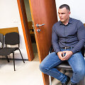 Darius Petrikauskas (de&scaron;inėje) ir Edgaras Jachimovičius