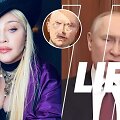 Madonna smerkia V.Putino veiksmus