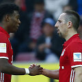 Davidas Alaba ir Franckas Ribery